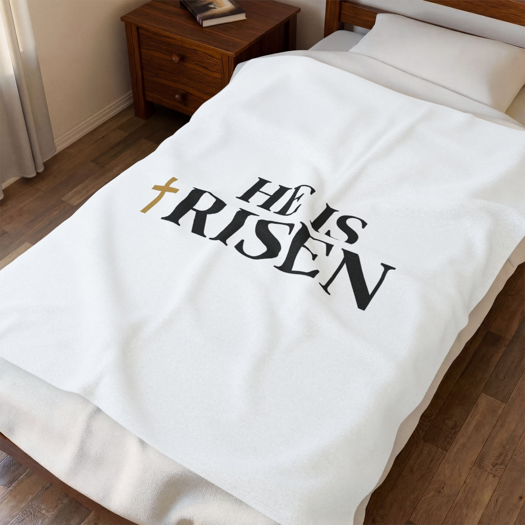 He Is Risen Throw Blanket