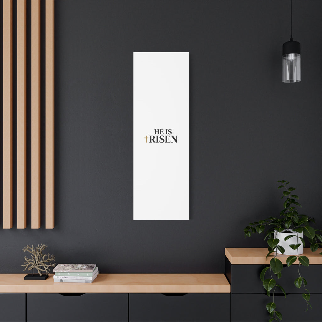 He Is Risen Canvas Print