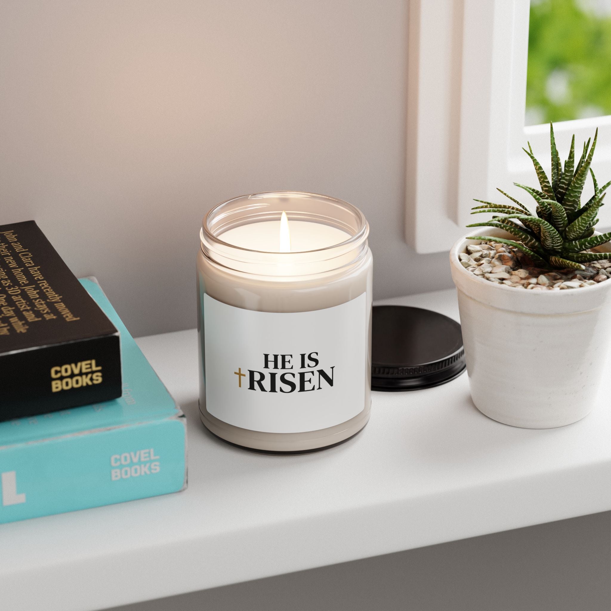 He Is Risen Soy Candle