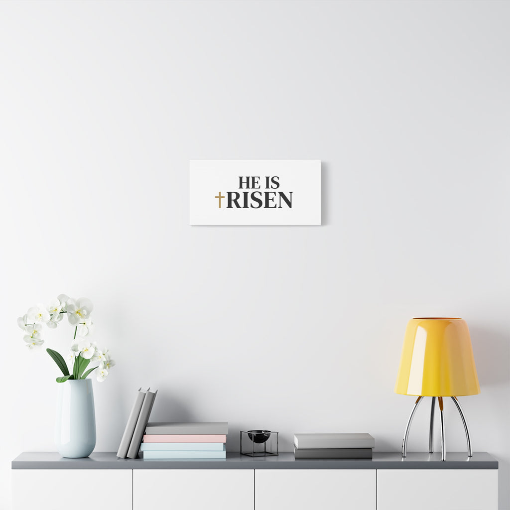 He Is Risen Canvas Print