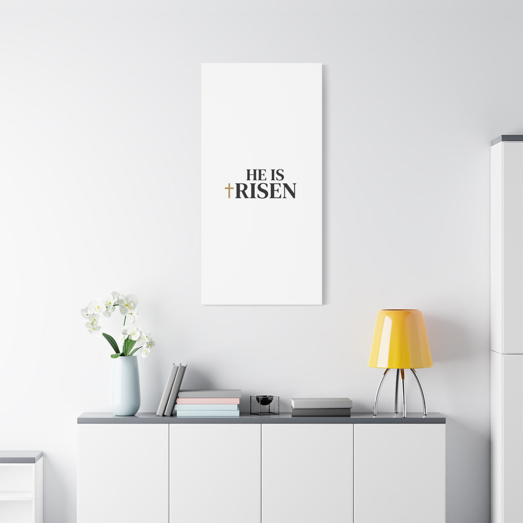 He Is Risen Canvas Print