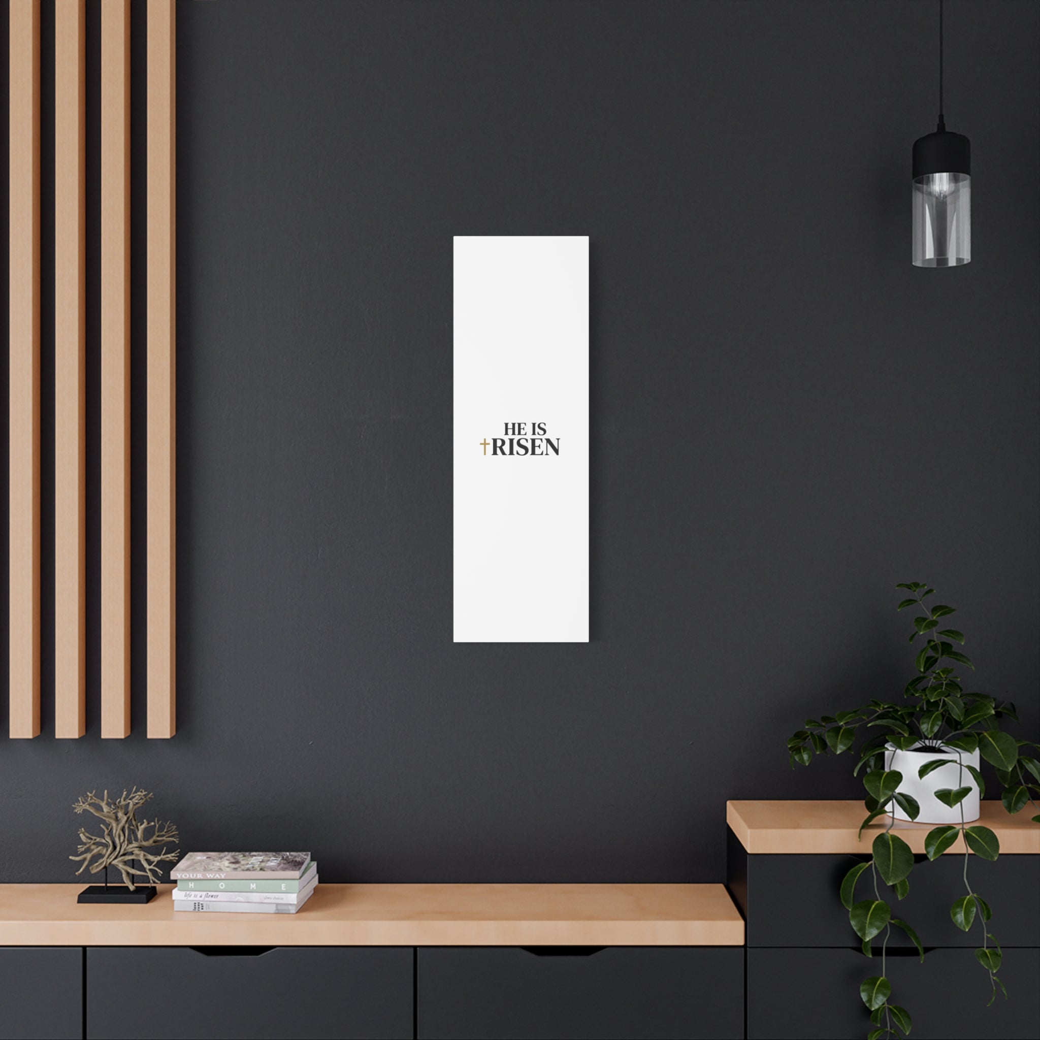 He Is Risen Canvas Print