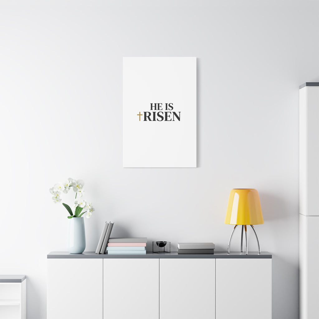 He Is Risen Canvas Print