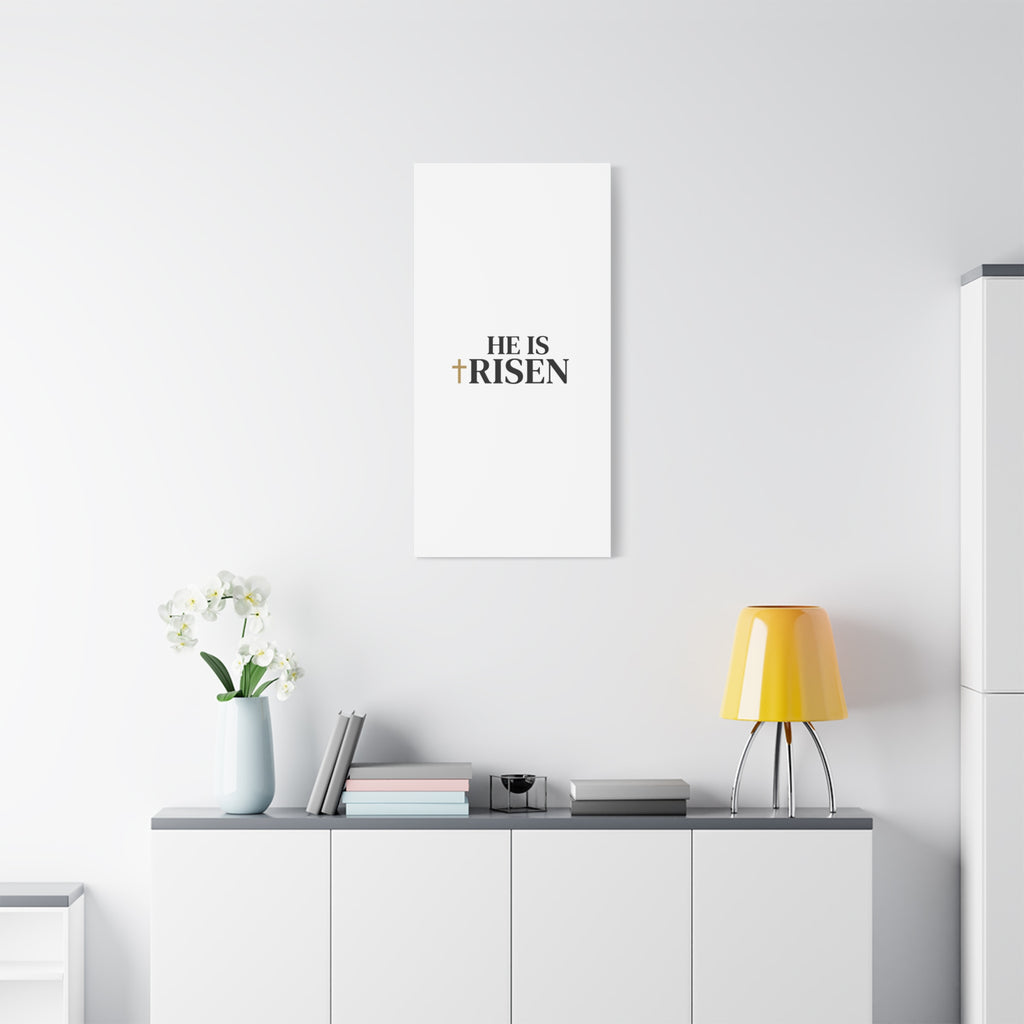He Is Risen Canvas Print