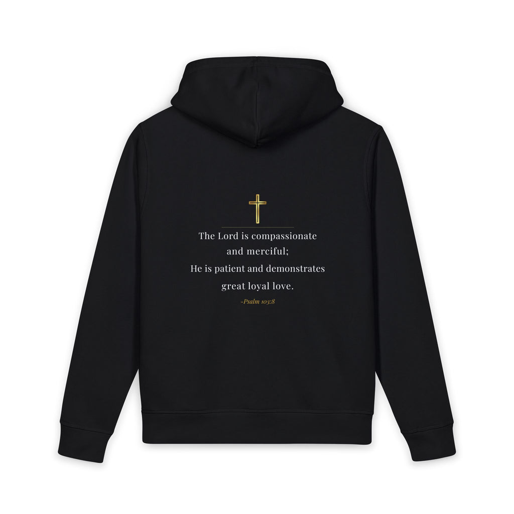 Psalm 103:8 Cross Hoodie