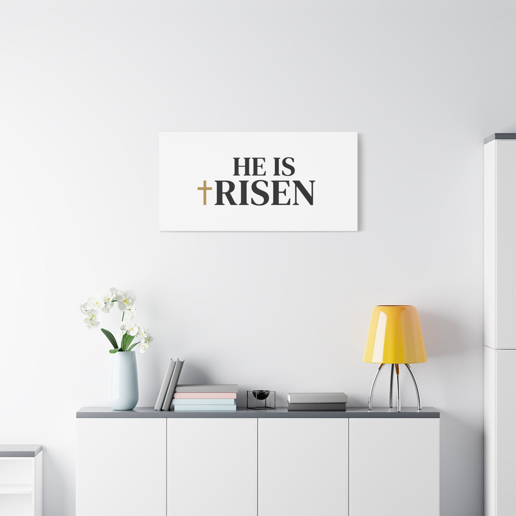 He Is Risen Canvas Print