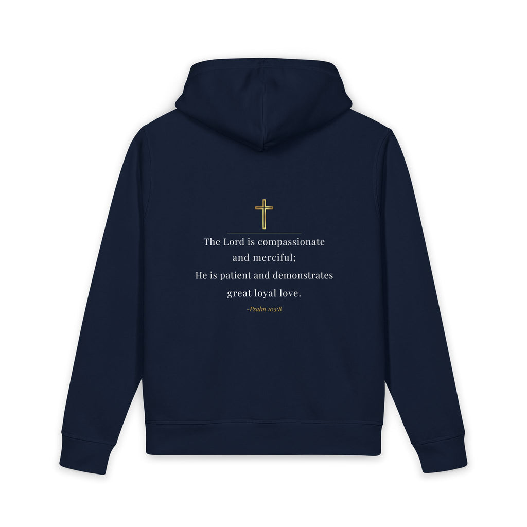 Psalm 103:8 Cross Hoodie