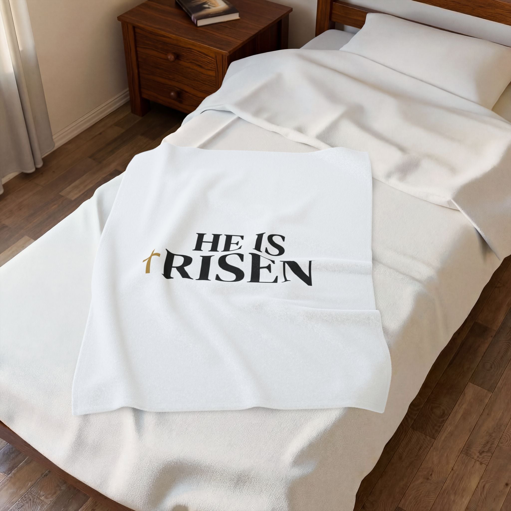 He Is Risen Throw Blanket