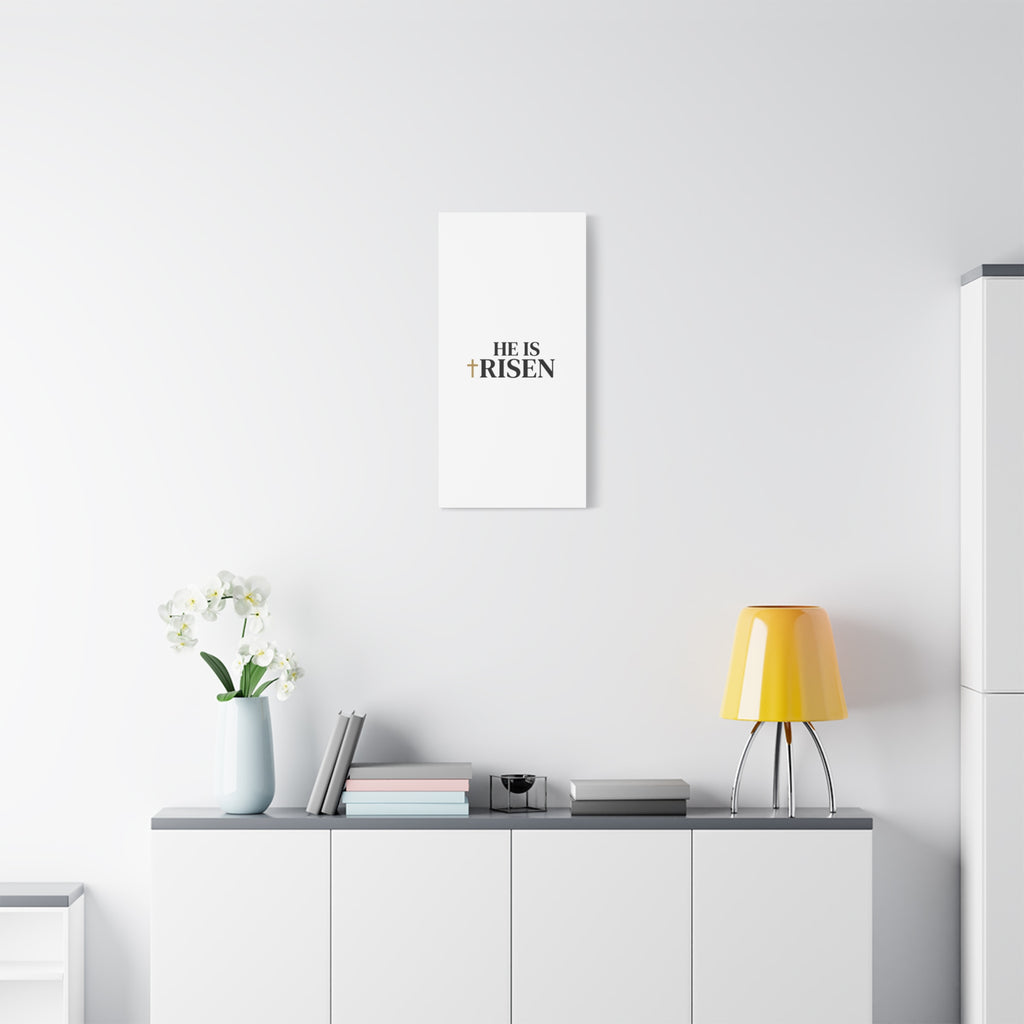 He Is Risen Canvas Print