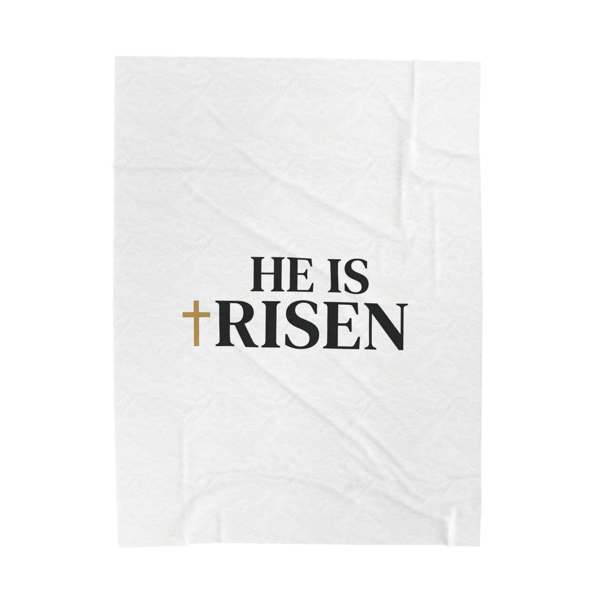 He Is Risen Throw Blanket