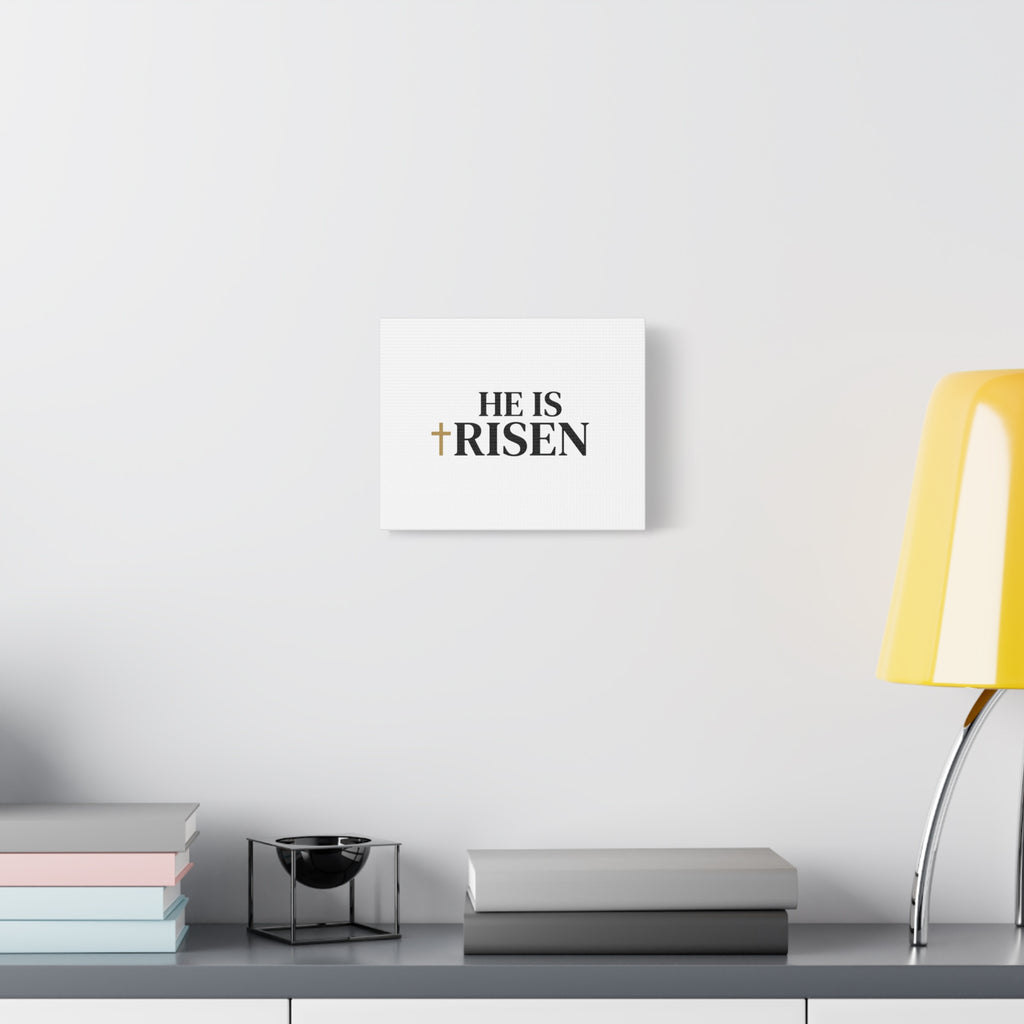 He Is Risen Canvas Print