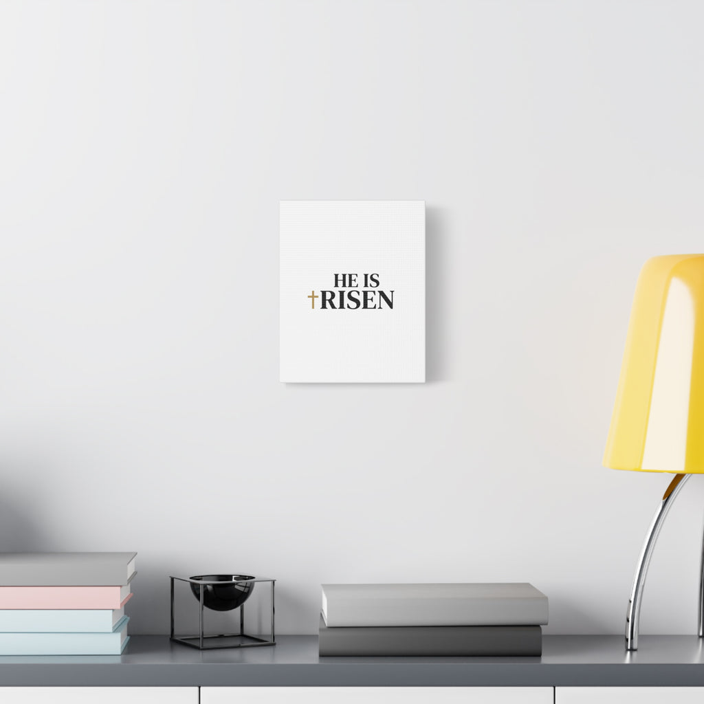 He Is Risen Canvas Print