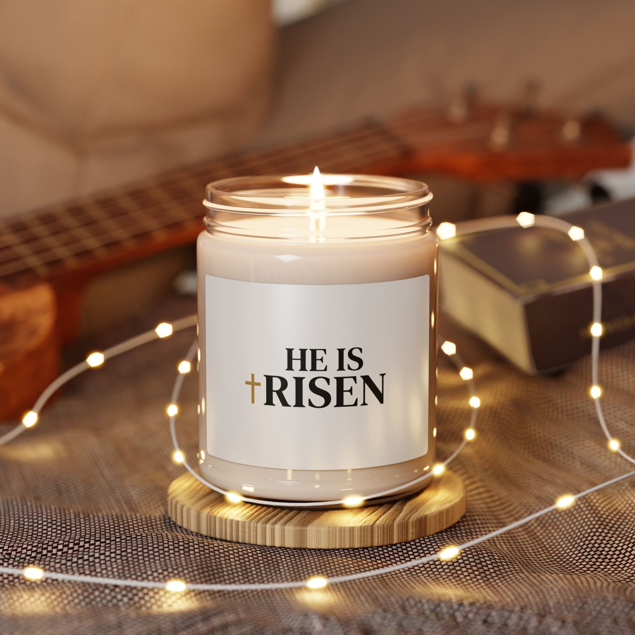 He Is Risen Soy Candle