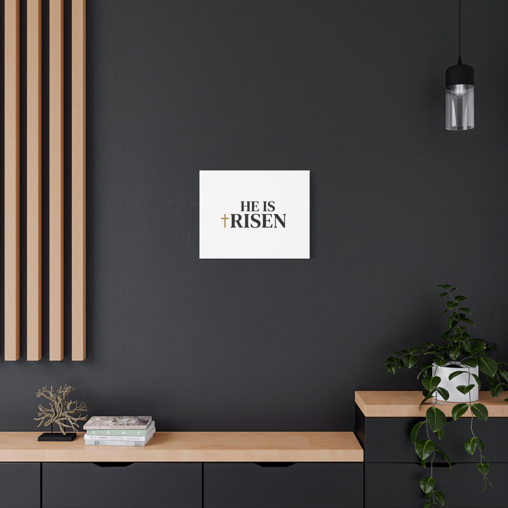 He Is Risen Canvas Print