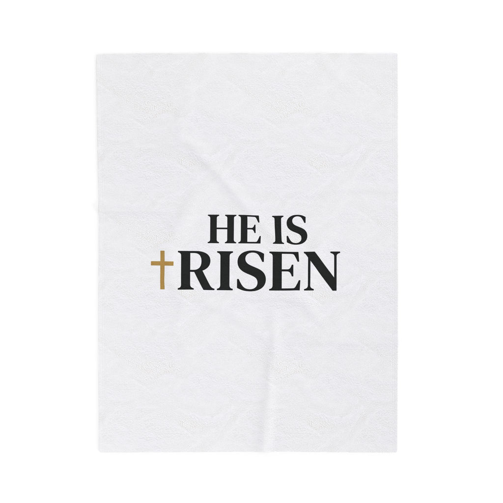 He Is Risen Throw Blanket
