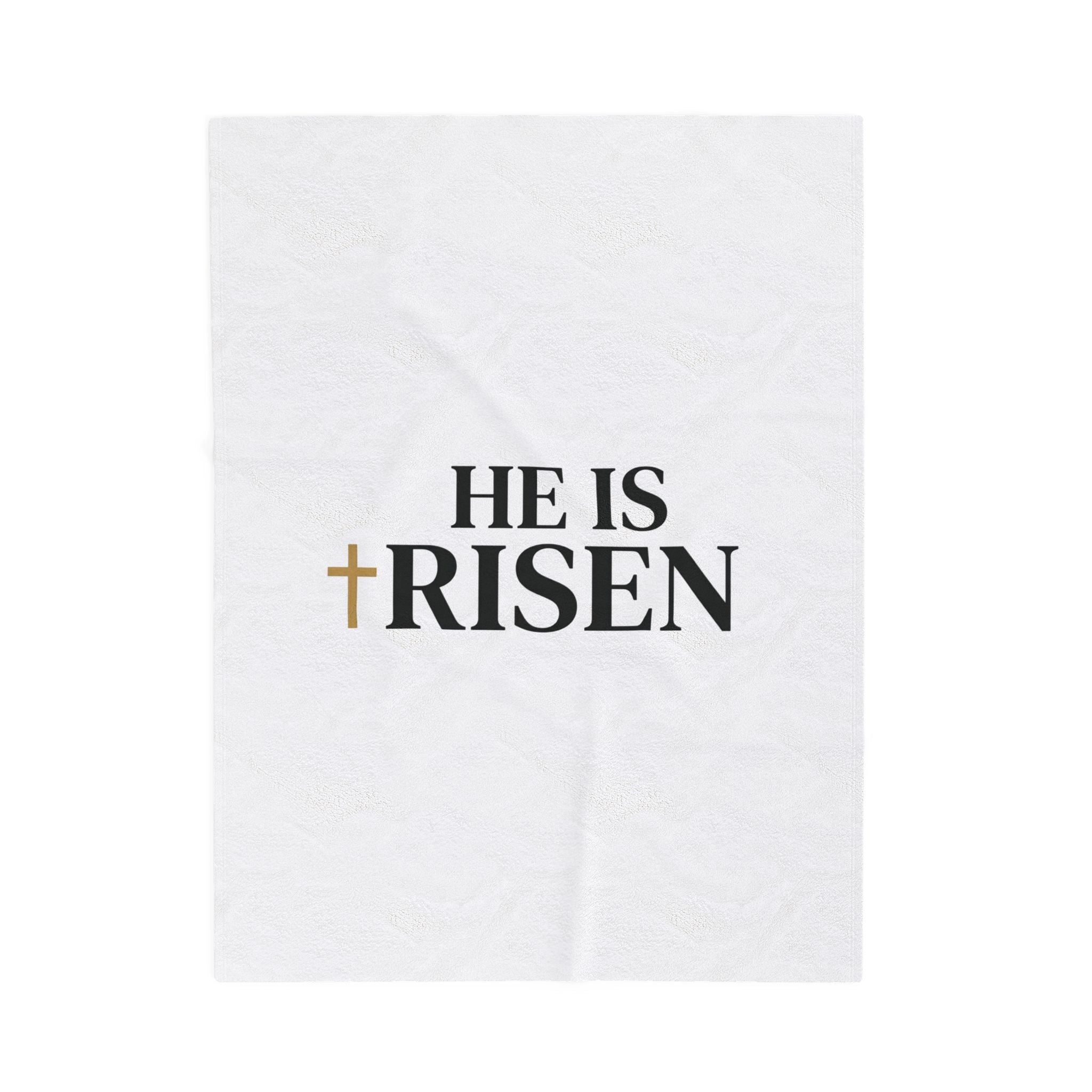 He Is Risen Throw Blanket