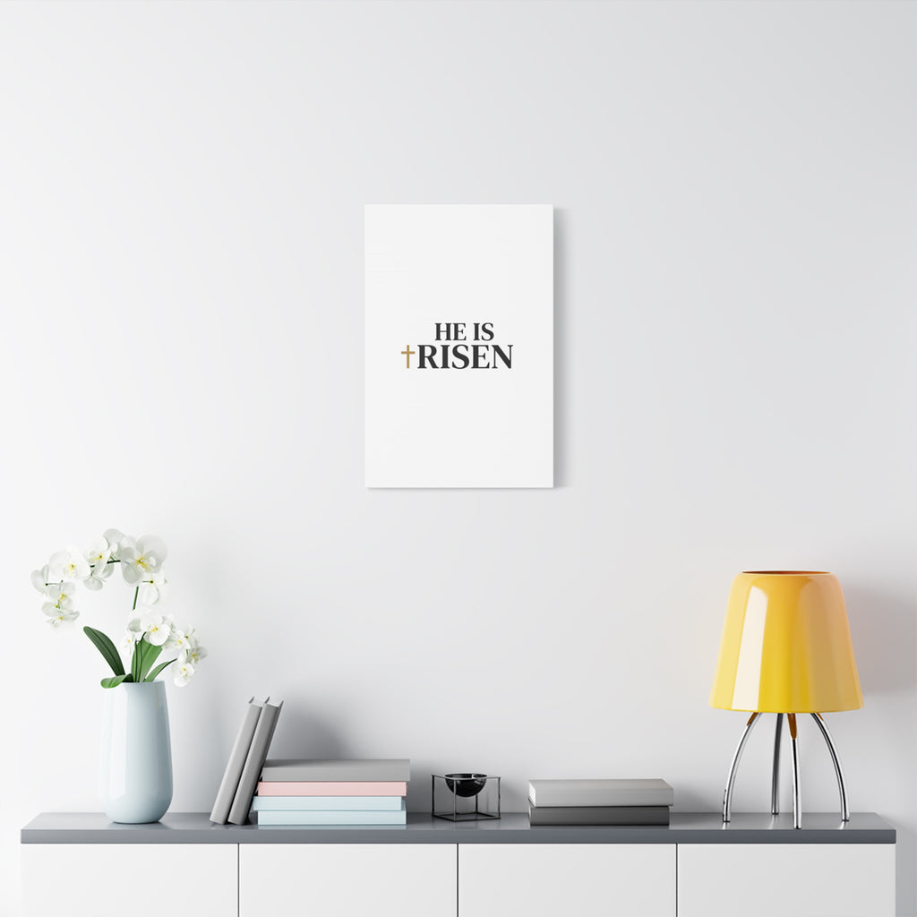 He Is Risen Canvas Print