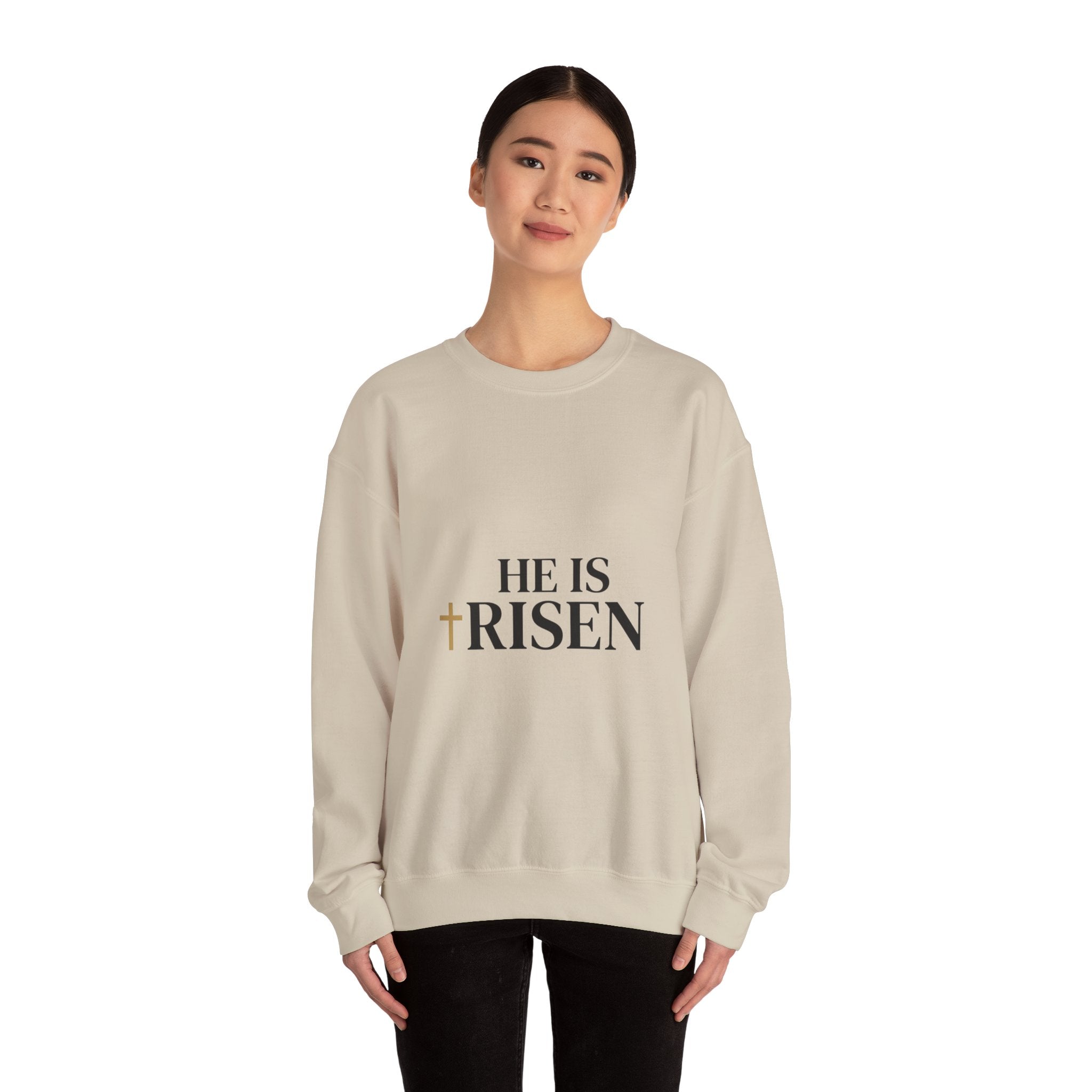 He Is Risen Crewneck Sweatshirt