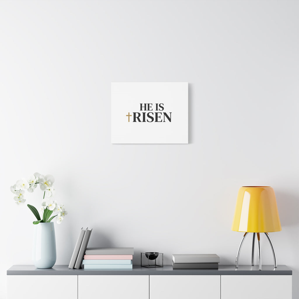 He Is Risen Canvas Print