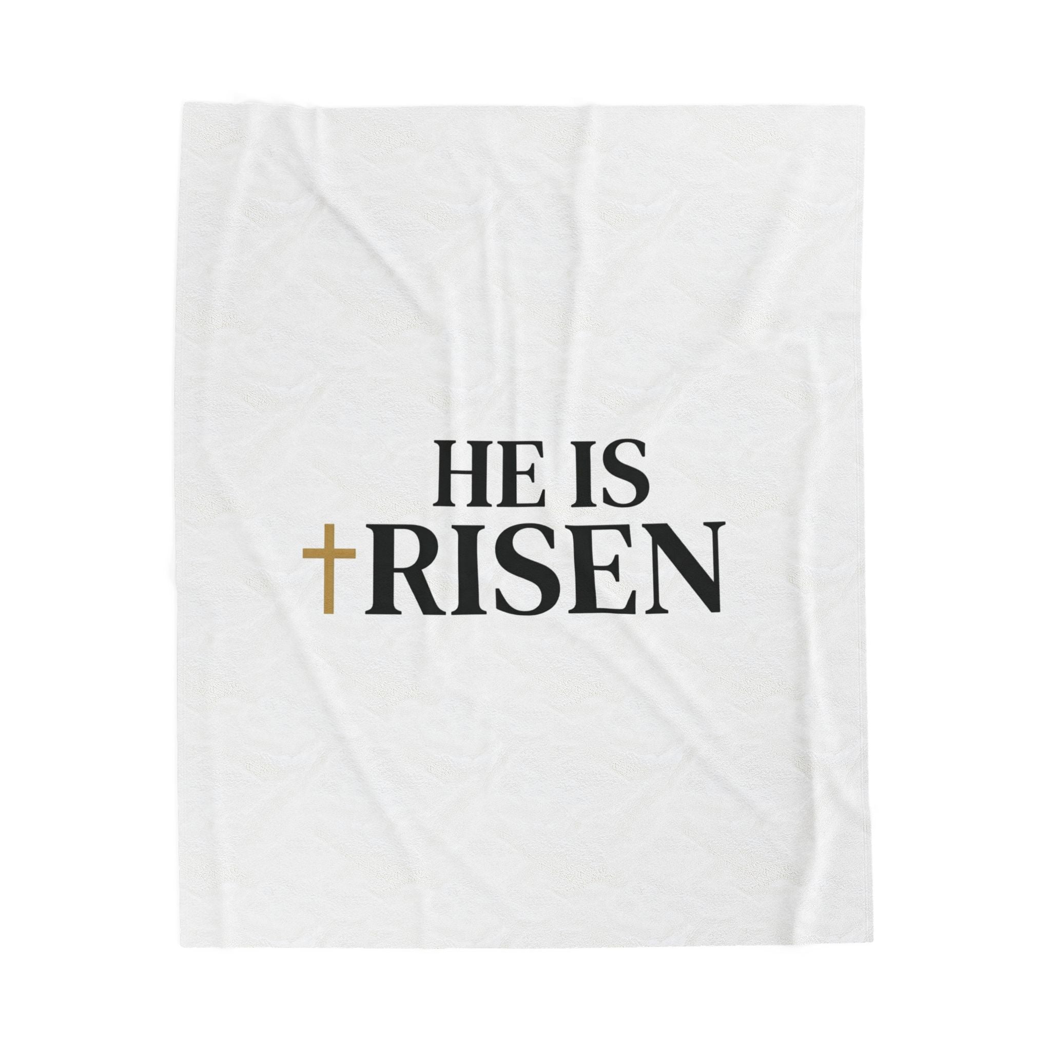 He Is Risen Throw Blanket