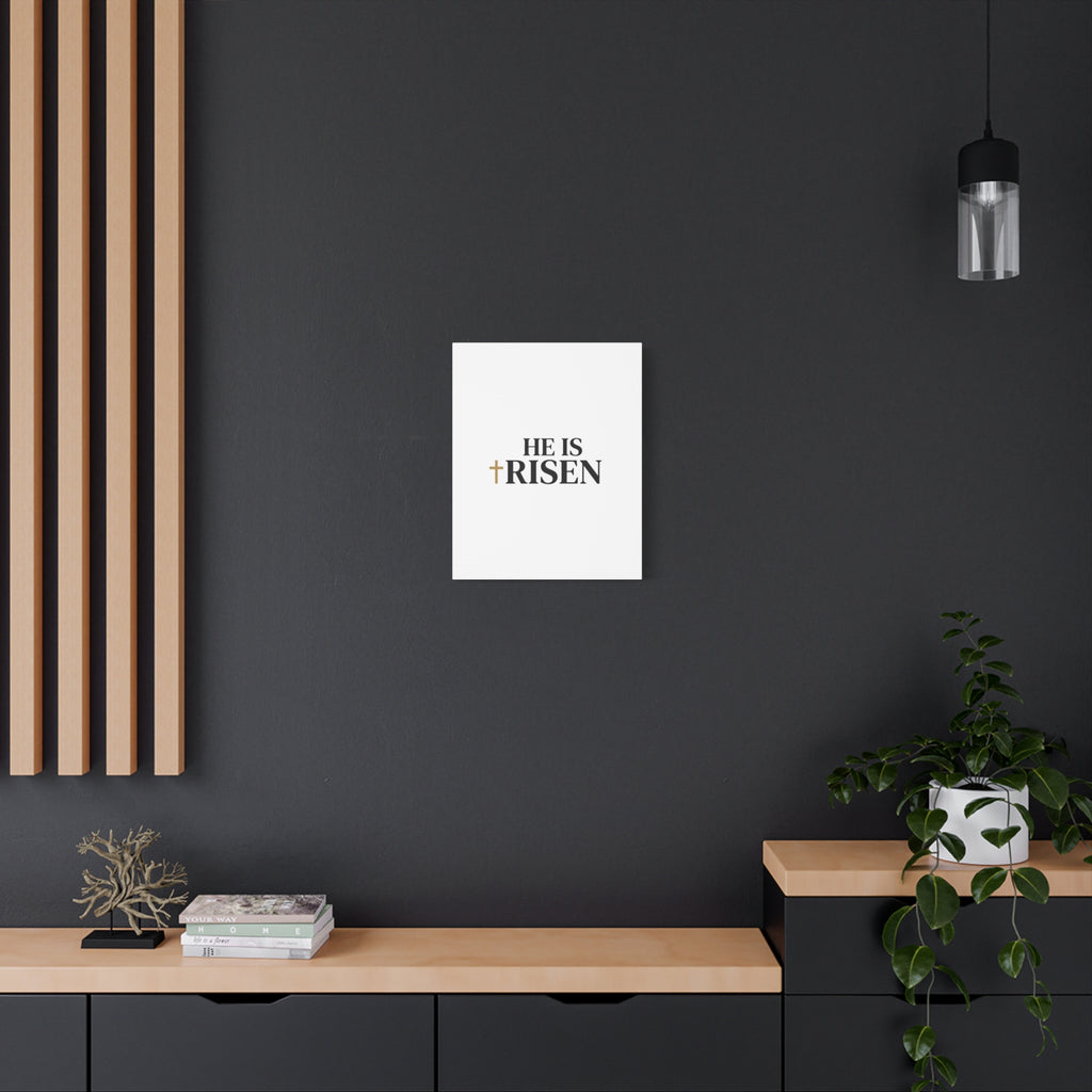 He Is Risen Canvas Print